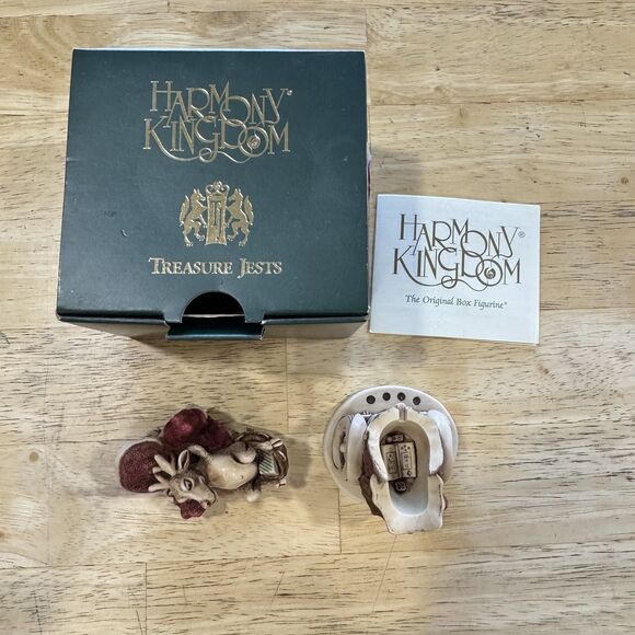 Harmony Kingdom Smooth Operator Santa on Segway With Reindeer Nintendo DS W/box - Picture 7 of 12